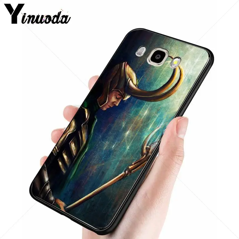 Yinuoda Loki Thor DIY Печатный чехол для телефона Samsung Galaxy j6plus j7 prime j8 j2 j4plus 2018