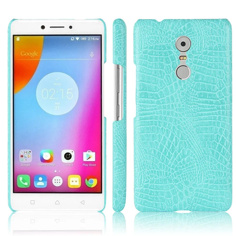Lenovo K53a48 чехол 5 дюймов Роскошный PU кожаный твердый пластиковый на заднюю панель
