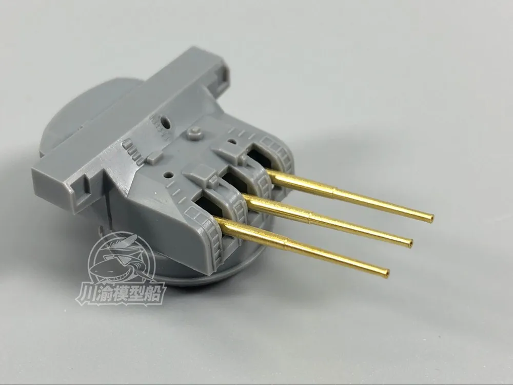 1/350 масштаб 155 мм латунные бочки для Tamiya Yamato Musashi 78030 78031 модель(6 шт./набор