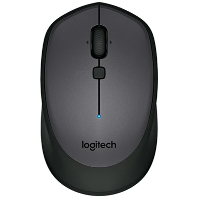 Беспроводная мышь logitech M336, симметричный дизайн, Bluetooth, цветная мышь, 1000 dpi, оптическая, для офиса и дома - Цвет: Black no package