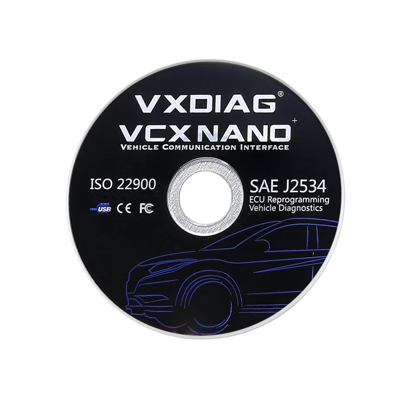 Сканер VXDIAG VCX NANO GDS2 V2019.04 и tech2win V33.003 USB Wi-Fi для диагностической/программирующей