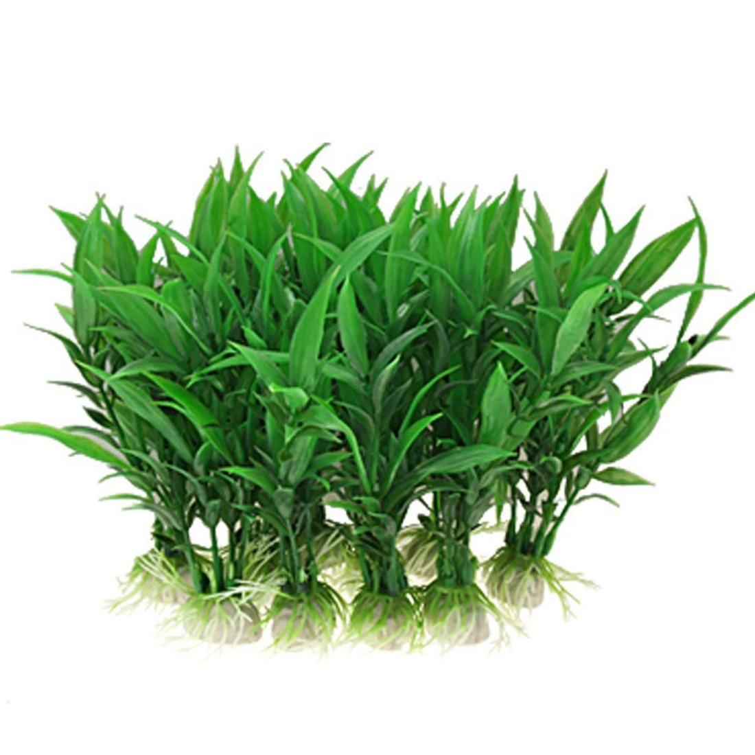 10 шт./упак. искусственное растение Dracaena Sanderiana пластиковая водная трава для