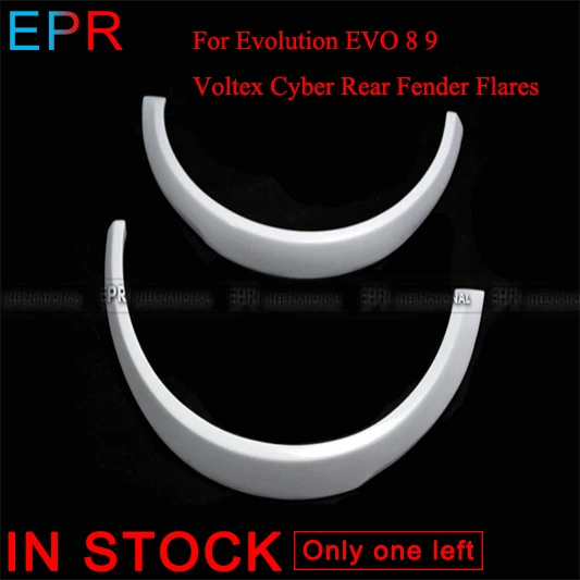 Для Evolution EVO 8 9 Voltex Cyber FRP стекловолокно заднее крыло вспышка для Mitsubishi колесо Арка