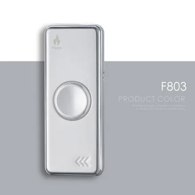 Ice Silver Гироскоп Игрушка Fingertip зажигалка с гироскопом usb зарядка Ветрозащитный турбо зажигалки ручной Спиннер Зажигалка перезаряжаемая электронная плазменная - Цвет: Ice Silver