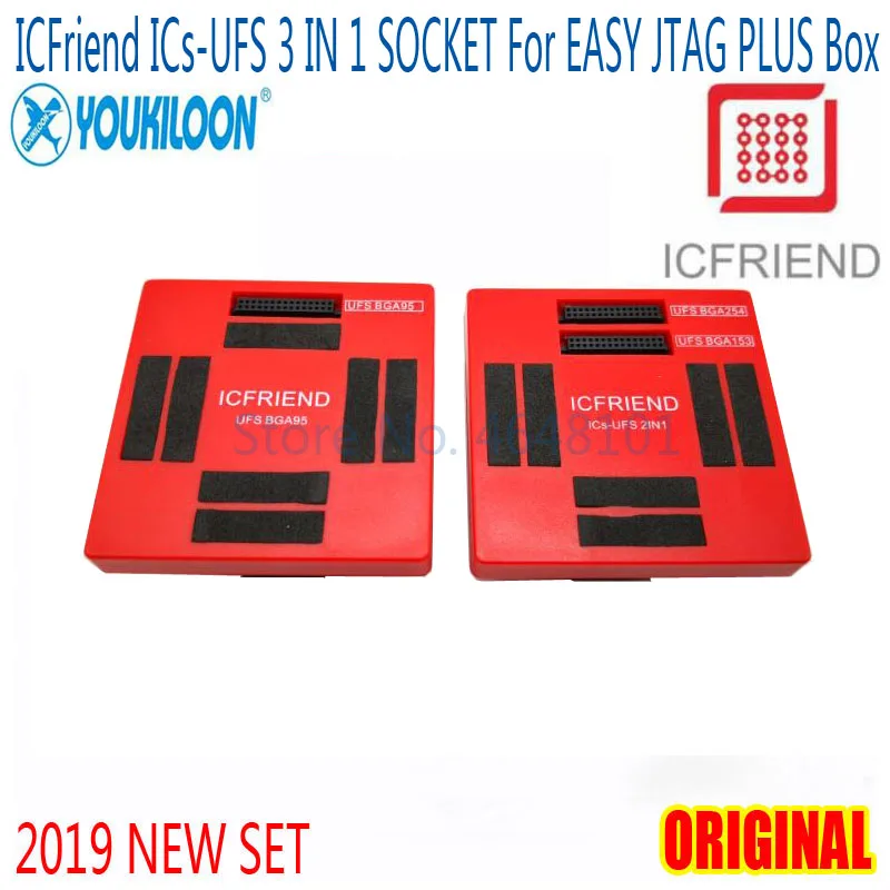 Новый оригинальный UFS BGA 3 в 1 разъем адаптера ICFriend ICs-UFS поддержка BGA254 BGA153 BGA9 с