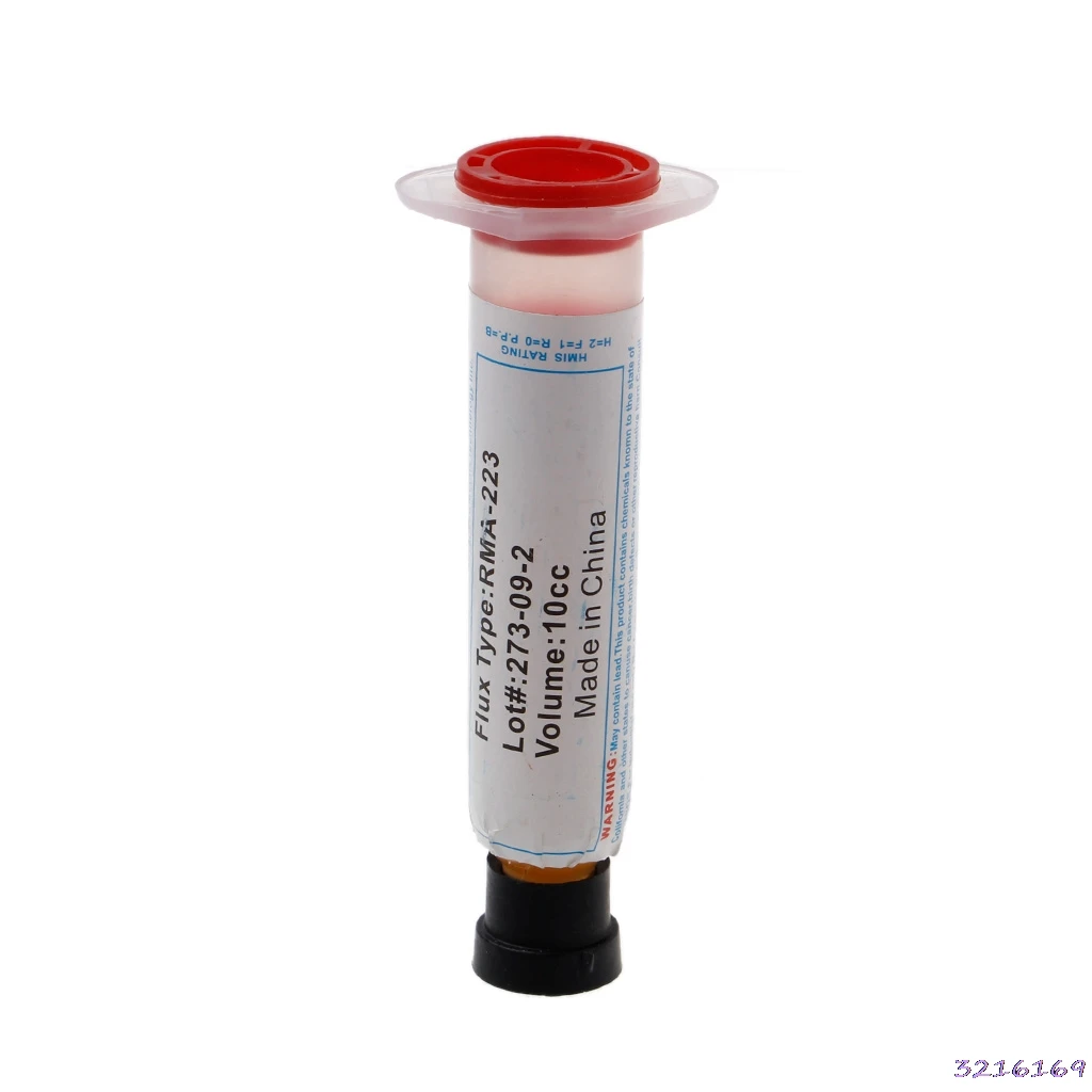 BGA SMD Soldering Paste Flux Grease Volume 10cc RMA-223 | Инструменты