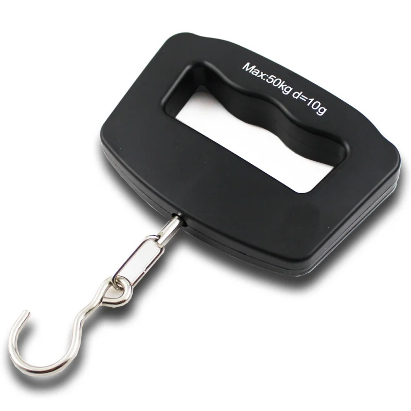 

10g - 50Kg LCD Handheld electronic luggage scale with Hook precision electronic digital jewelry scales for instrumentation