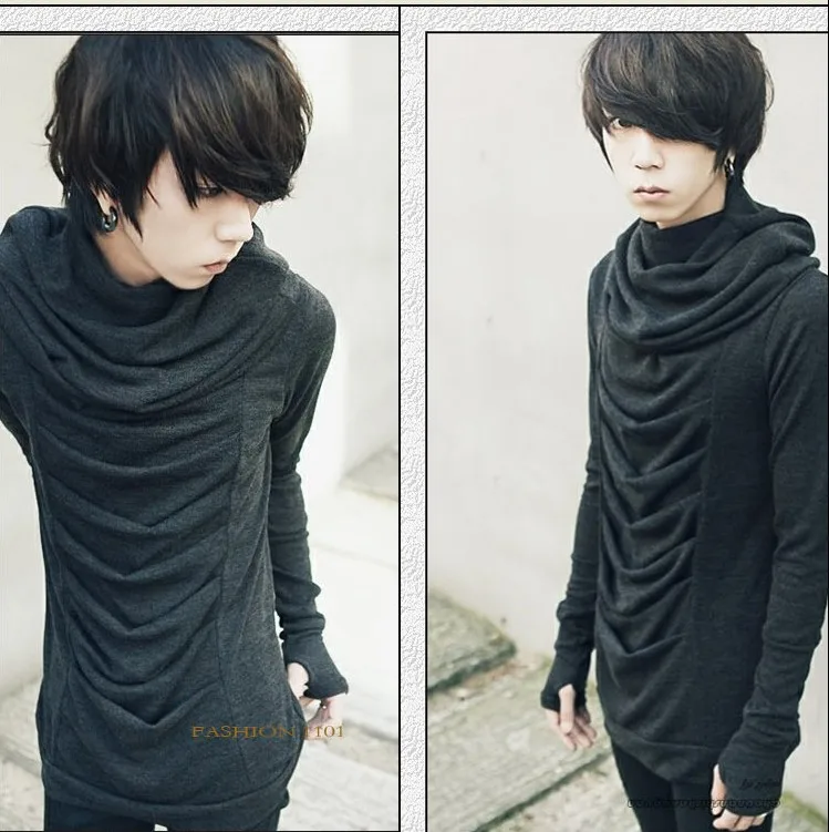 Футболка мужская в стиле хип-хоп большого размера | Мужская одежда