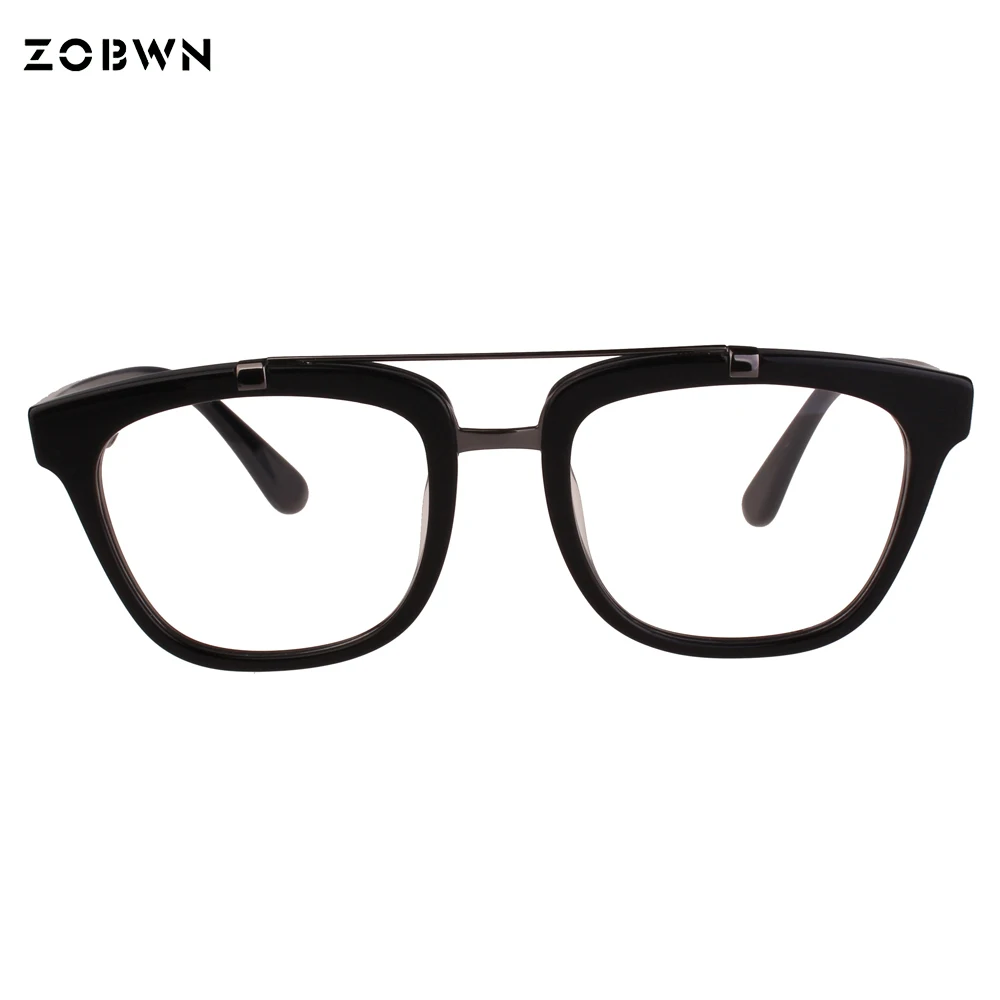 Двухлучевая оправа мужские очки Oculos de grau vinage armacao oculos для чтения|male eyeglasses|frame glasses
