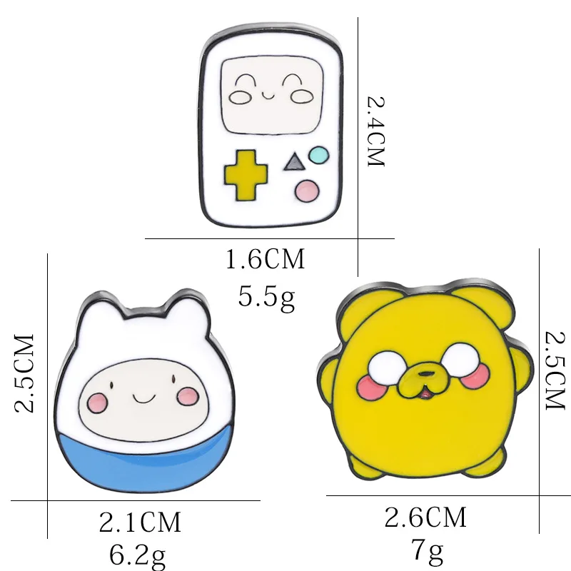 High Quality Adventure Time Bmofenenjieke Cartoon Brooch Badge Jewelry Good Friend Gift Wholesale | Украшения и аксессуары