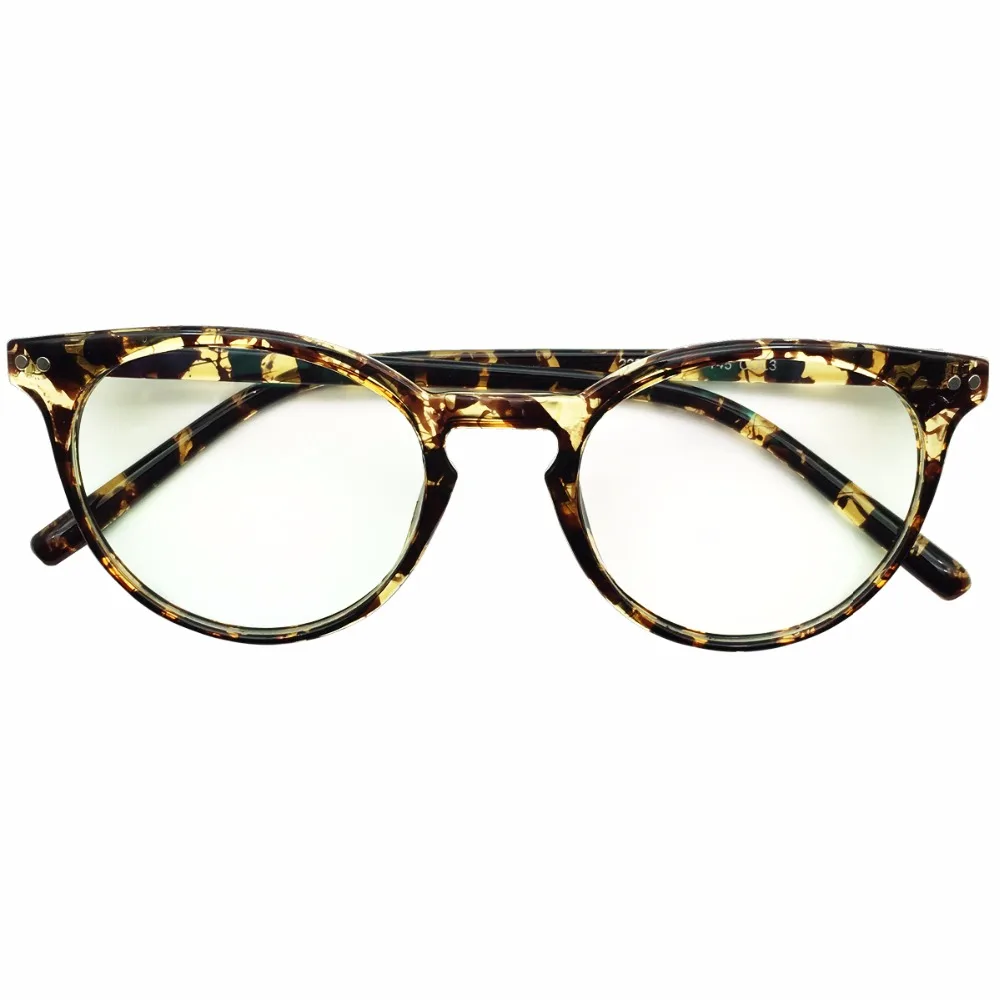 1x Ретро очищает оправу очков очки для мужчин и женщин полная оправа модные