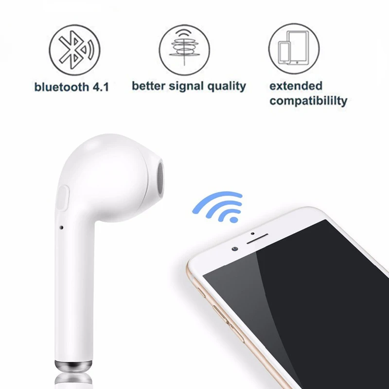 TCunPT новые I7 мини модернизированные I8X I9S беспроводные Bluetooth наушники InEar невидимые