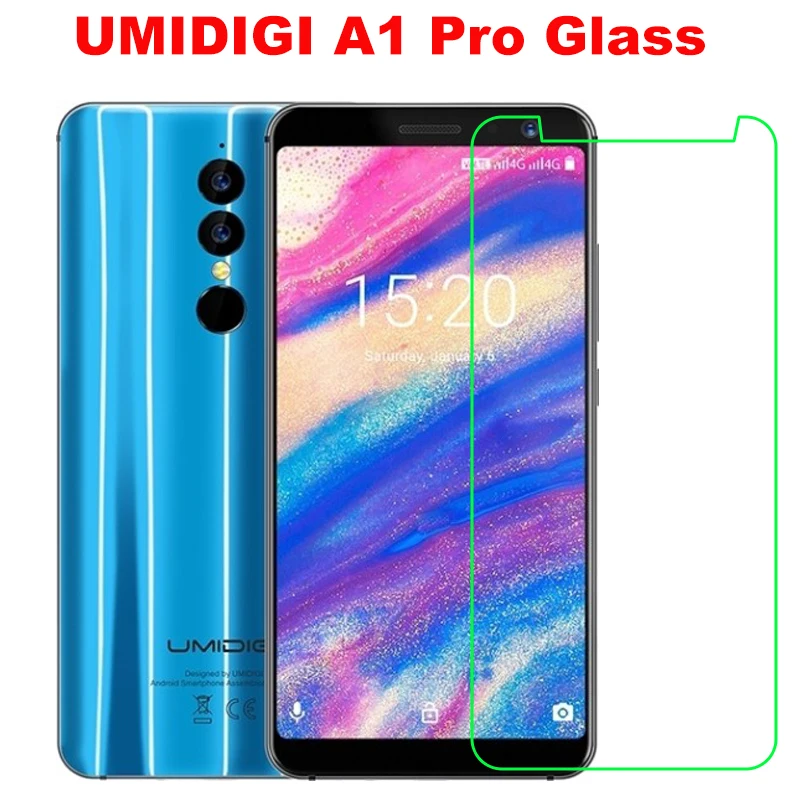 Защитная пленка для экрана из закаленного стекла Umidigi A1 Pro 2 5 9H на Pelicula De Vidro 0 дюйма