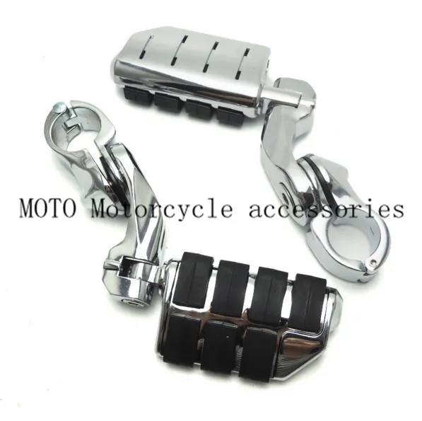 32mm (1-1/4&quot)(1.25&quot) 360 degree Adjustable Short Highway Motorcycle Foot Pegs Rests Footrest For Shadow Goldwing GL1800 |