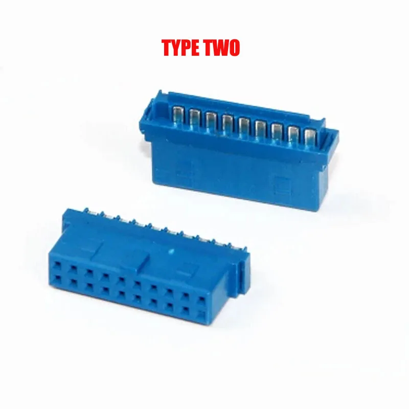 10pcs USB 3.0 Socket IDC 19P Female Jack Connector | Электроника
