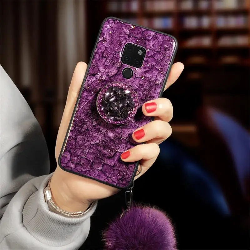 Роскошный силиконовый мягкий ТПУ чехол для телефона huawei mate 20 Pro задняя крышка