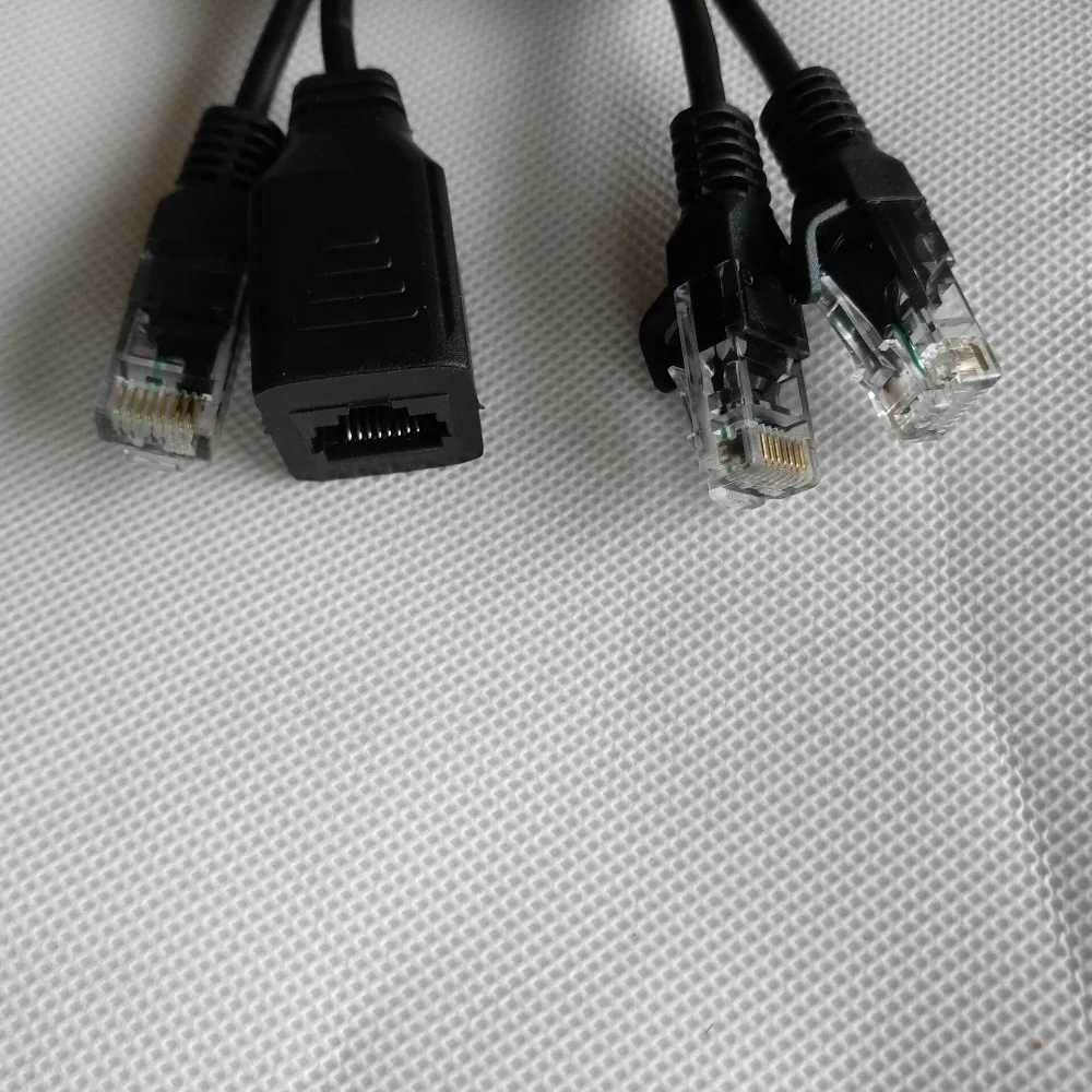 Инжектор POE DC 48 В для IP-камеры видеонаблюдения США или ЕС Power Over Ethernet | Безопасность