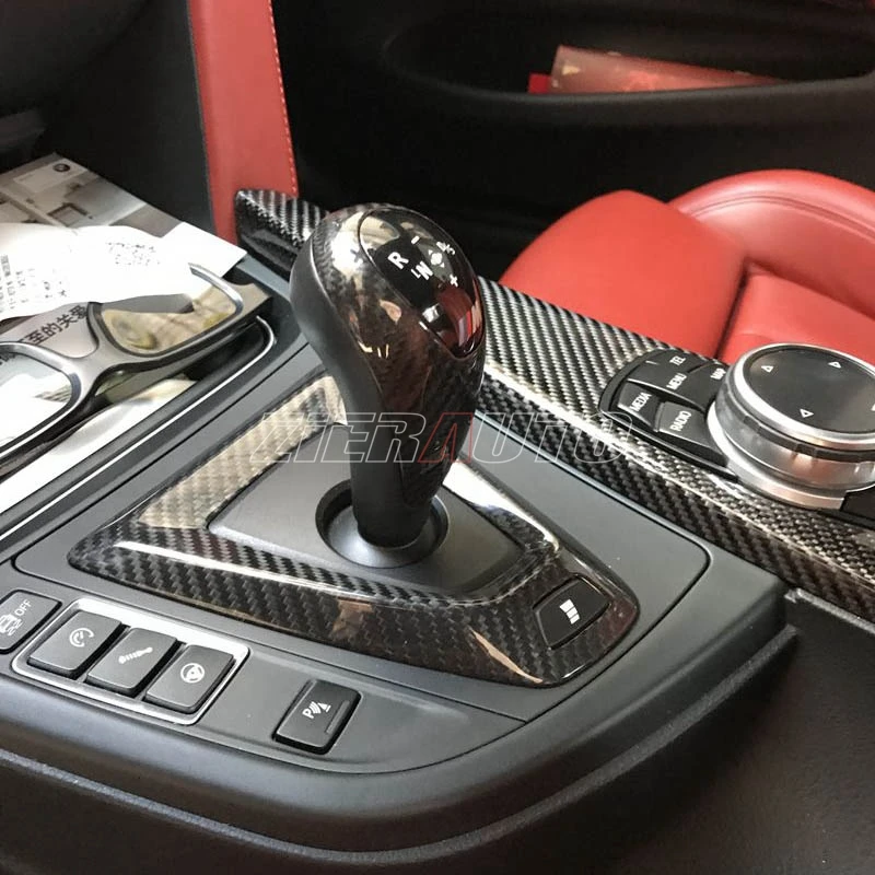 Рукоятка переключения передач и руля из углеродного волокна для BMW M3 F80 M4 F82 F83