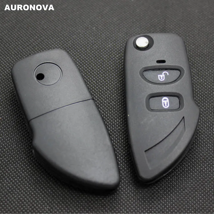 AURONOVA новое обновление складной ключ оболочки для hyundai Elantra 2 кнопки
