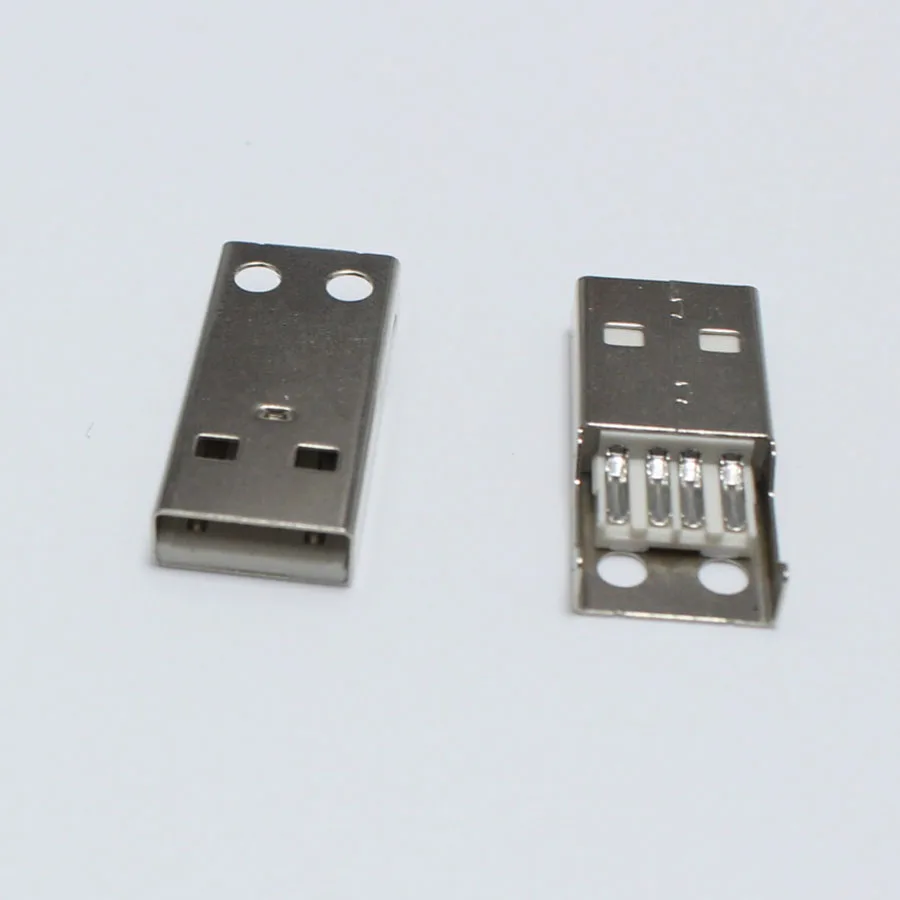 10 шт. DIY USB тип A сварочный Тип штекер 3 в 1 разъем адаптер для OD 0 мм провод черный