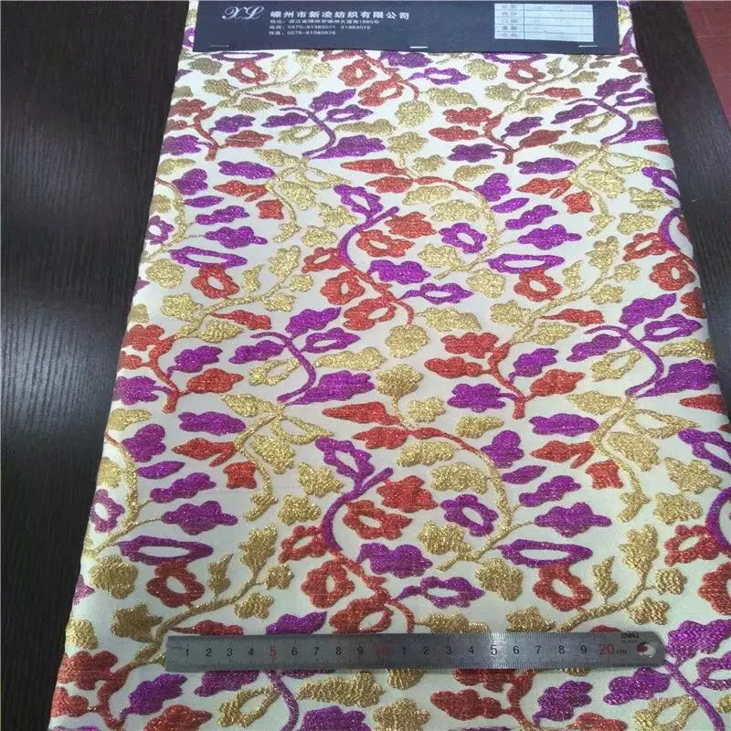 Jacquard fabric three-dimensional rose gold jacquard autumn and winter fashion tapestry dress DGH02 | Дом и сад
