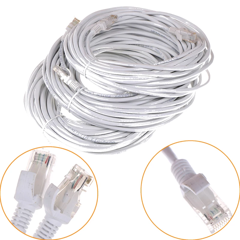 10/15/20/30 м сетевой кабель Cat5e Ethernet высокоскоростной RJ45 LAN маршрутизатор