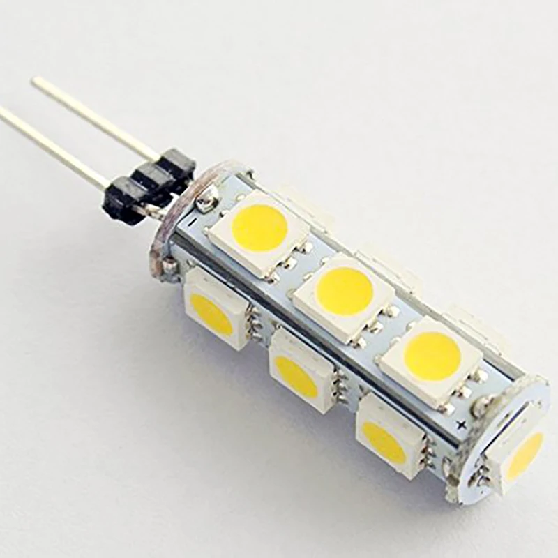 10X теплый белый G4 5050 13 SMD светодиодный домашнего чтения светильник шкаф морской
