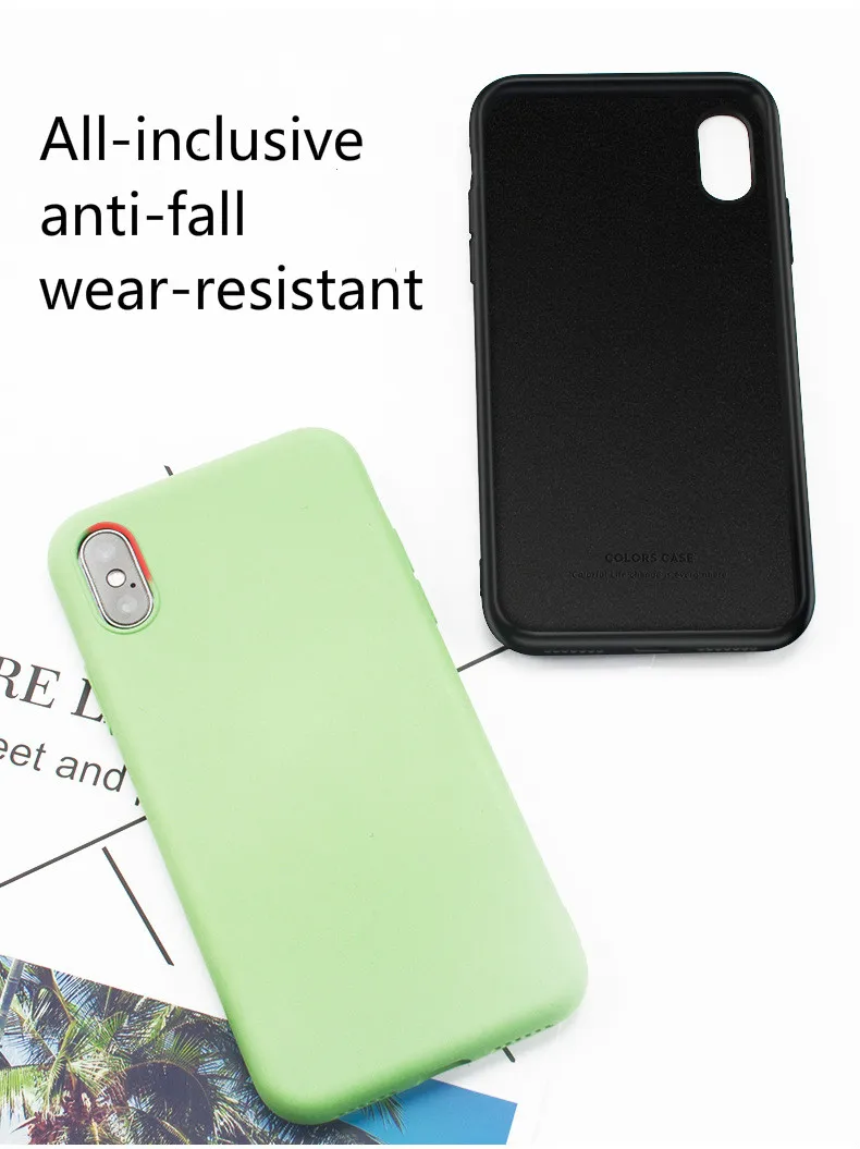 Suitable for Huawei Nova 2s 3 4E liquid silicone mobile phone caseAnti-fall 3i Ultra-thin case |