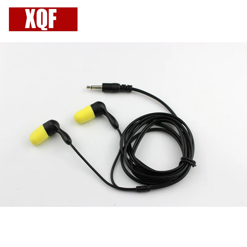 

XQF 3.5mm 1Pin Listen Only Earpiece coiled cord for Radio Mic Speaker