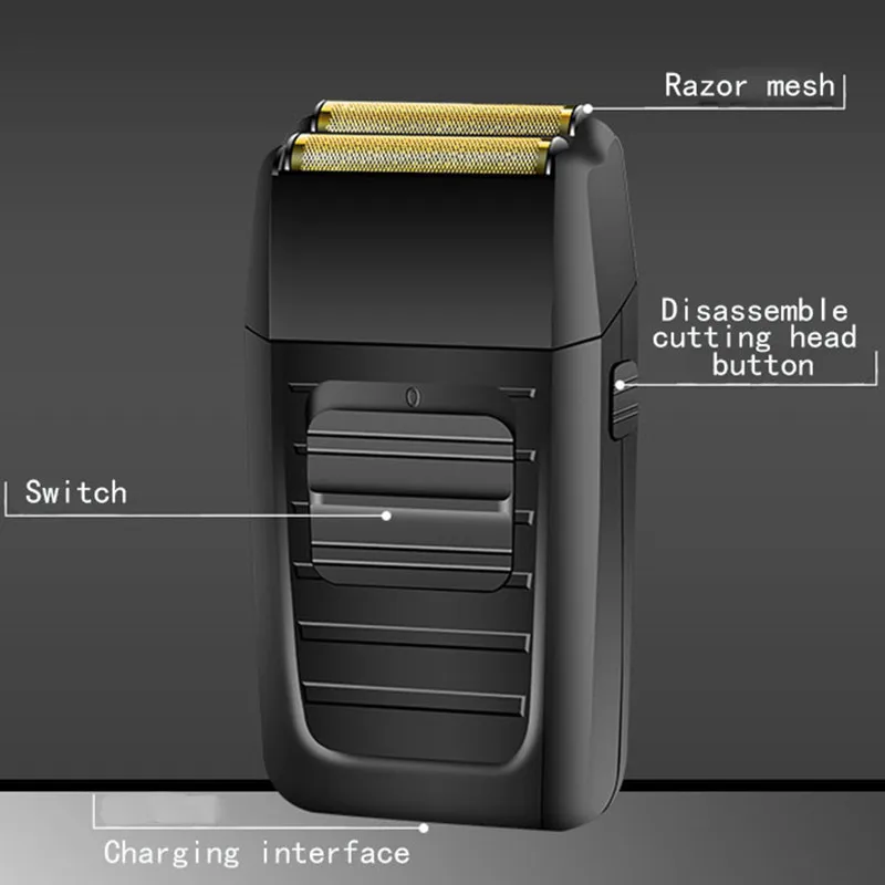 Kemei KM-1102 перезаряжаемая электробритва для мужчин уход за лицом