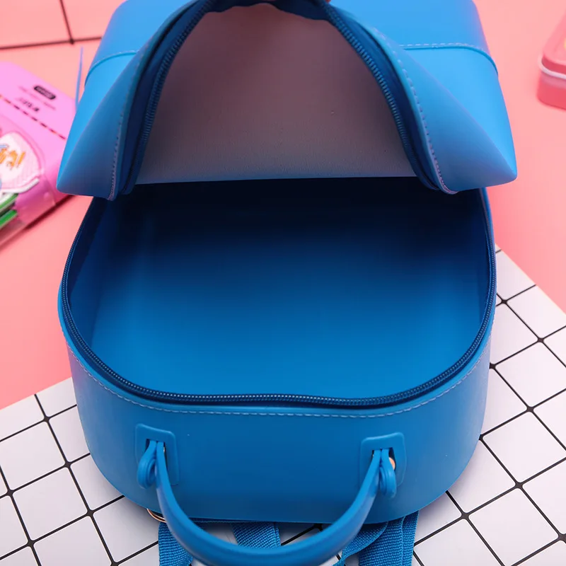 Новинка 2019 модный милый силиконовый рюкзак с мультипликационным принтом