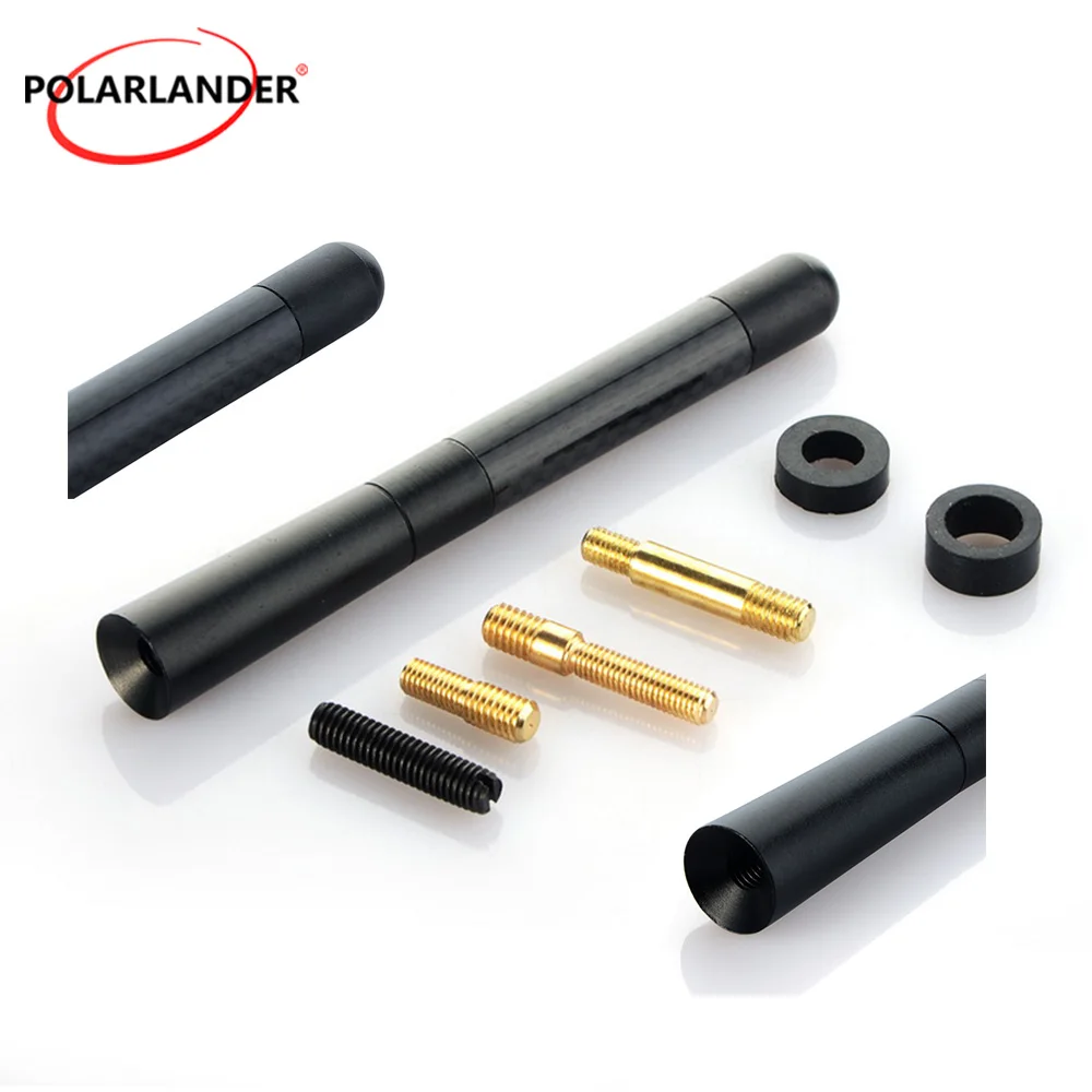 Carbon Fiber Short Radio Polarlander Antenna for Ford P/eugeot For Citroen VW Opel Astra Skoda Toyota Corolla | Автомобили и