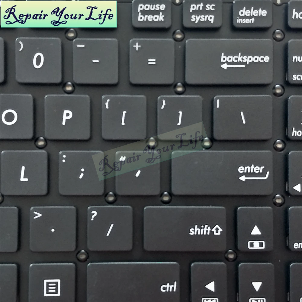 Клавиатура для ноутбуков Asus X542U x542пароль x542moар X542UA X542 kbd США английская черная без