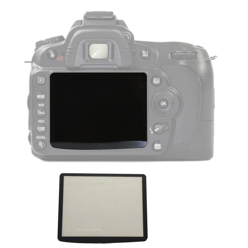 Внешняя защитная пленка для ЖК экрана Запасные части Nikon D80 D90 D200 D300 D3000 D3100 D3200 D3300