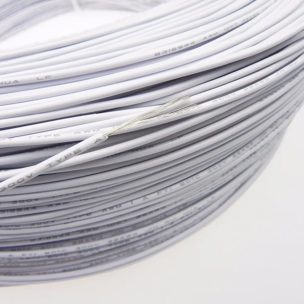 Электрический кабель UL1007 22AWG 26*0 25 2 5 мм провода изолированный электропровод из