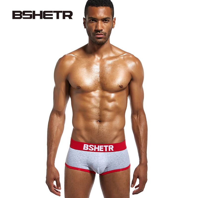 3 шт./лот G-strings BSHETR бренд дышащее Мужское нижнее белье хлопок бандаж Стринги для