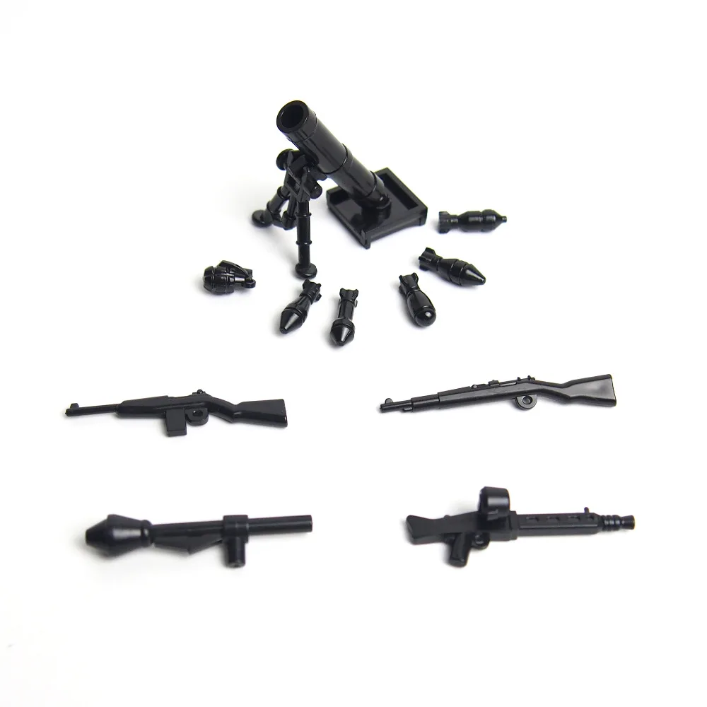 Городской квартал 21 шт МПЦ военные строительные блоки кирпичные мини-мировая