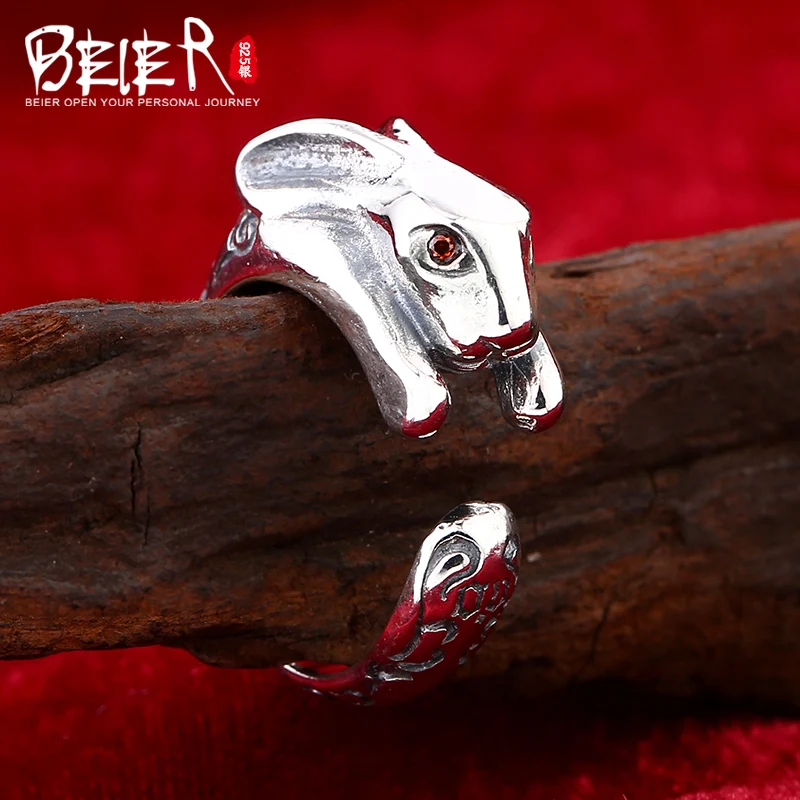 Байер стерлингового серебра ювелирные изделия 2015 симпатичное кольцо животное с