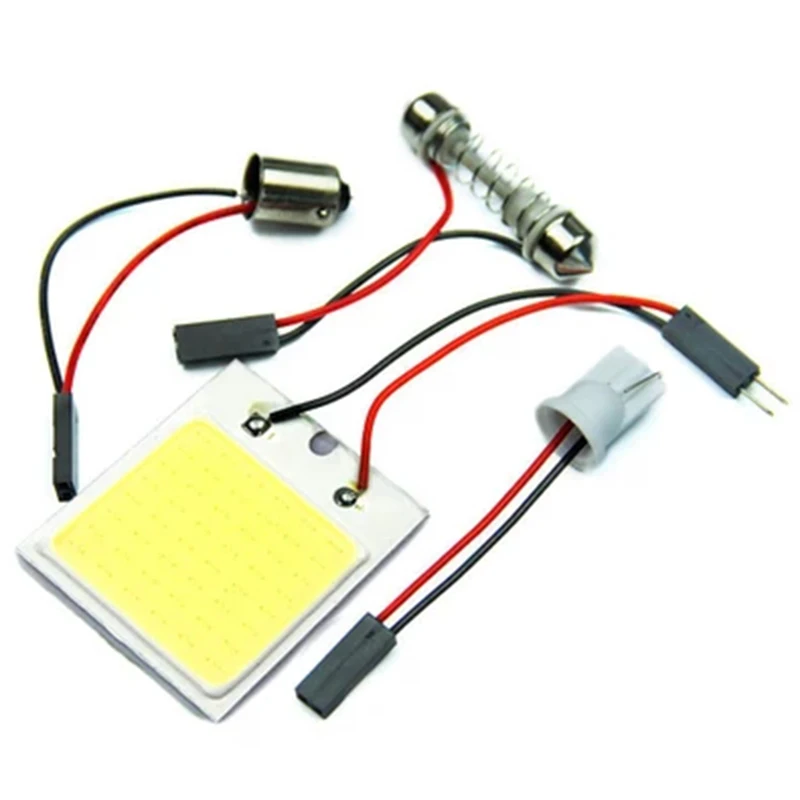 20 компл. Высокое качество COB LED панель света супер белый автомобиль чтения карта