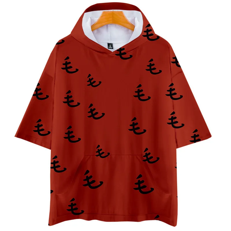 Anime ONE PUNCH-MAN Saitama Cosplay Fashion Casual 3D Cap Short Sleeve T-Shirt Blouse | Тематическая одежда и униформа