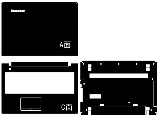 Наклейки из углеродного волокна виниловые Защитные чехлы для Lenovo Z50 Z50-70 Z50-75 Z50-80 15