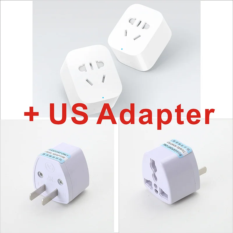 Умная розетка Xiaomi с поддержкой Wi Fi и удаленным управлением|socket adaptor|adaptor wirelesssocket