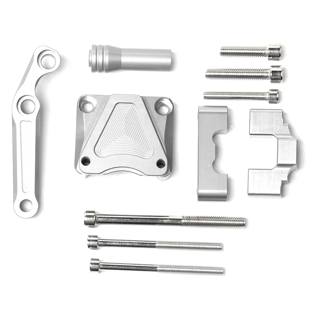 SMOK для Kawasaki Ninja 300 2013 2016 аксессуары мотоциклов CNC алюминиевый сплав рулевой