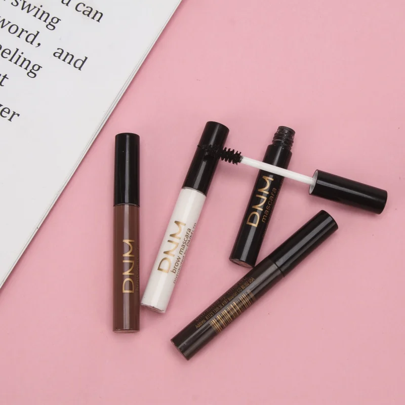 Цветная тушь для ресниц Увеличивающая Объем завивки макияж волокно 4 цвета