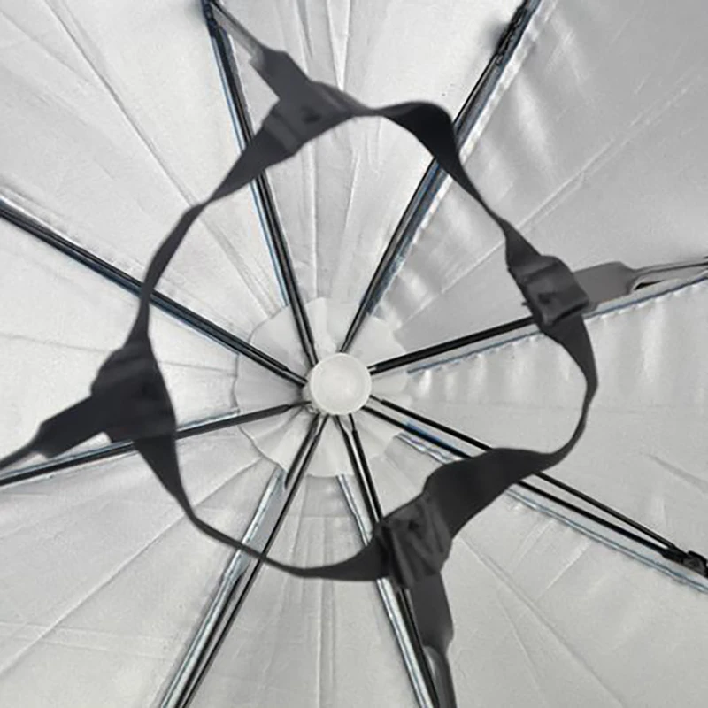 Parasol Head Umbrella Hat Foldable Free Hands Outdoors Waterproof Multi-shapes Headwear Shade Hiking Fishing Camping Cap |