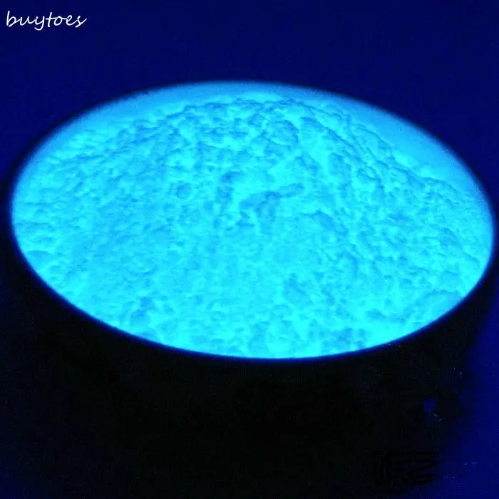 100g mixed 2colors blue green Luminous Pigment Phosphor Powder photoluminescent Glow at Night Coating | Красота и здоровье