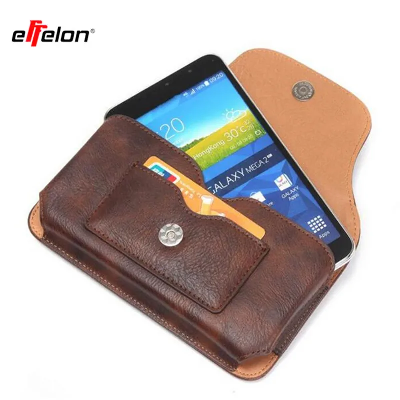 Effelon PU кожаный чехол Зажим для ремня iPhone7 6 S 5 4 Samsung Galaxy S6 S5 S4 S8 Note 3 2 meizu mx4 Lenovo s850