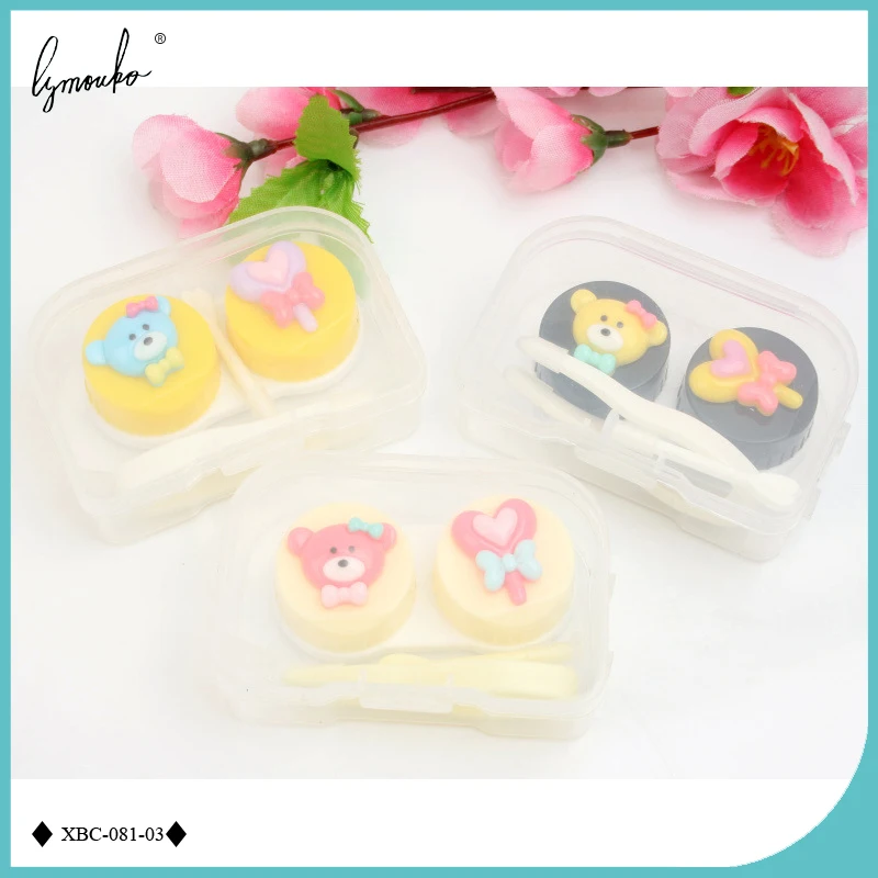 Lymouko Новый дизайн мультфильм маленький Медвежонок любовь леденец Портативный