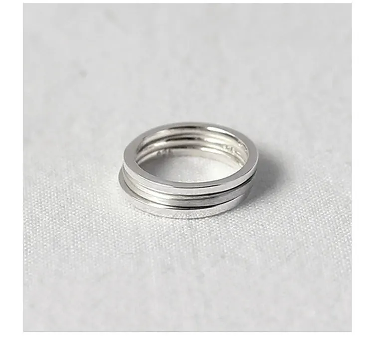 925 стерлингового серебра engagment кольца для женщин aneis feminino bague, минимализм 1,3 мм кольцо лучшие друзья, подарок, ювелирное изделие joia