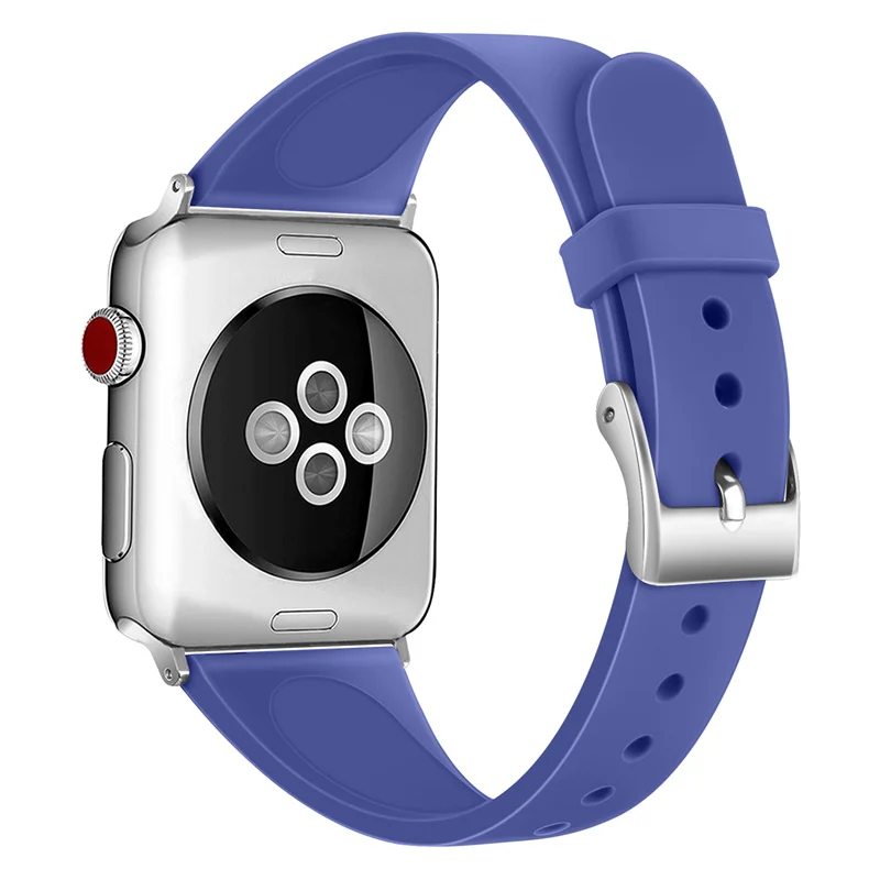 Браслет для наручных часов Apple Watch 38 мм 40 мм 42 44 мм силиконовый Apple Watch Iwatch Band для Apple Watch, версии Series4/3/2/1 81006 - Цвет ремешка: 2